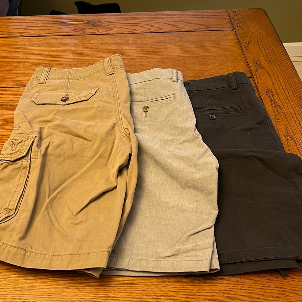 Three (3) pair Mens Shorts